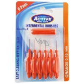Beauty Formulas Interdental Brushes Orange 0.45 mm 6 pieces