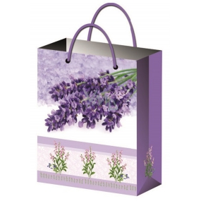 Angel Gift paper bag 32 x 26 x 12.7 cm lavender bundle