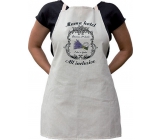 Bohemia Gifts Kitchen apron with Mama hotel print, length 75 cm