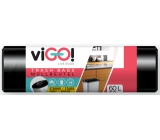 viGO! Garbage bags black, 7 µ, 60 liters 60 x 70 cm 50 pieces