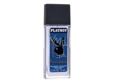 Playboy King of The Game 75 ml men's deodorant glass Tester