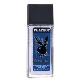 Playboy King of The Game perfumed deodorant glass for men 75 ml Tester