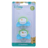 Disney Baby Winnie the Pooh Anatomical silicone comforter from 3 months blue 2 pieces