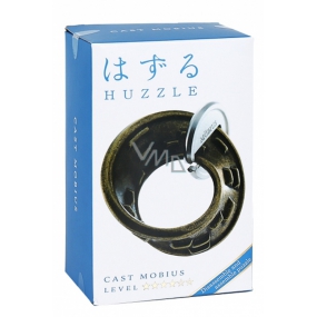 Huzzle Cast Mobius metal puzzle, difficulty 4