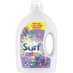 Surf Color Iris & Spring Rose gel for washing colored laundry 40 doses 2.1 l