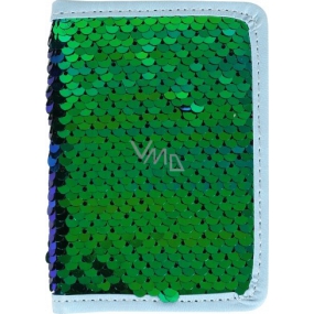 Albi Diary 2020 mini Green sequin 11 x 7.5 x 1 cm