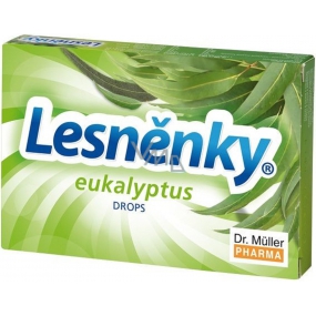 Dr. Müller Lesněnky Eucalyptus drops 9 pieces
