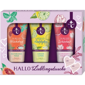 T: BY Tetesept Hallo Gluckstag Shower Miniatures + Hello Happiness + Hello Schonheit 3 x 50 ml, cosmetic set