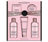 Baylis & Harding Jojoba, Vanilla and Almond oil cleansing gel 300 ml + body butter 100 ml + shower cream 300 ml + toilet soap 150 g + body lotion 130 ml, cosmetic set