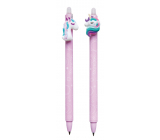 Colorino Erasable Pen Unicorn Purple, Blue Refill 0.5 mm 1 piece