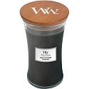 WoodWick Black Peppercorn - Black peppercorn scented candle with wooden wick and lid glass large 609 g