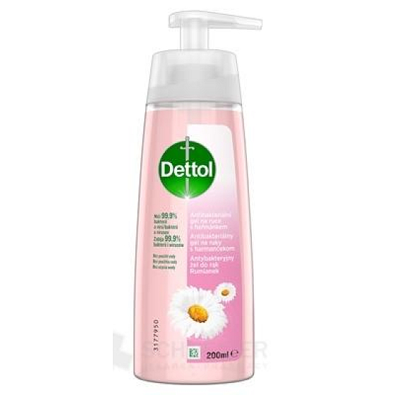 Dettol Antibacterial hand gel with chamomile 200 ml