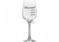 Albi My Bar Mega wine glass Scale How am I? 670 ml