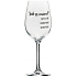 Albi My Bar Mega Wine Glass Scale How am I? 670 ml