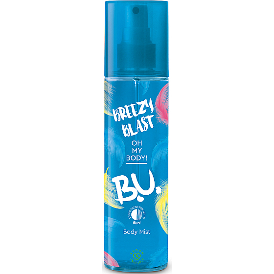 B.U. Breezy Blast perfumed body spray 200 ml