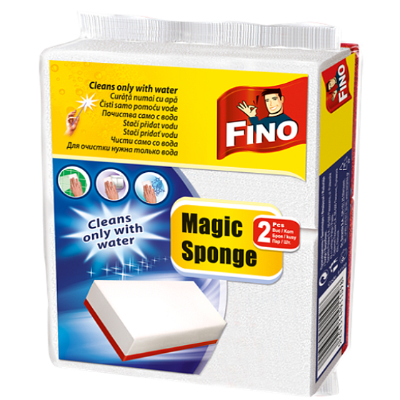 Fino Magic Sponge for Stubborn Dirt 11 x 7 cm 2 pieces