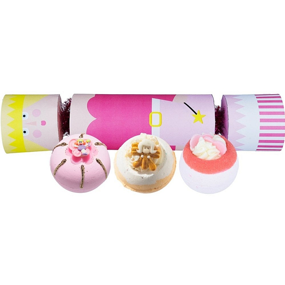 Bomb Cosmetics Fairy Godmother Cracker Bath Blaster 3 x 160 g, cosmetic set