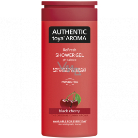 Authentic Toya Aroma Black Cherry aromatic shower gel 400 ml