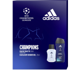 Adidas UEFA Champions League Edition VIII Eau de Toilette 50 ml + Shower Gel 250 ml, gift set for men