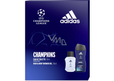 Adidas UEFA Champions League Edition VIII Eau de Toilette 50 ml + Shower Gel 250 ml, gift set for men