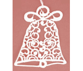 Crochet bell for hanging 9 x 11 cm