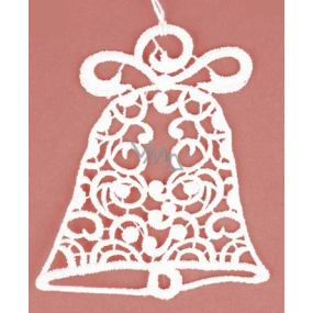 Crochet bell for hanging 9 x 11 cm