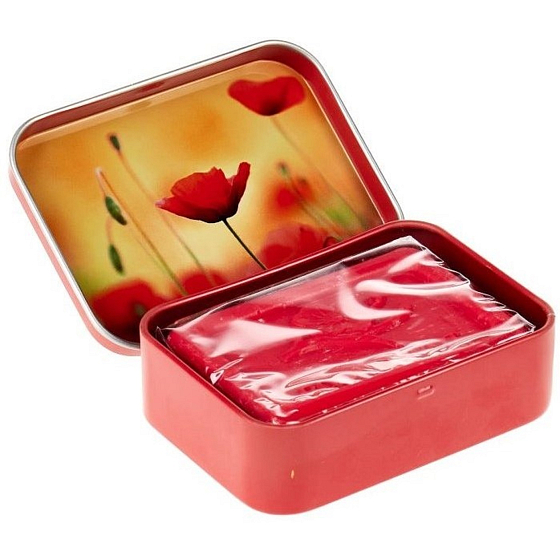 Esprit Provence Poppy Marseille Toilet Soap in a tin 70 g
