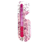 Nekupto Back To School pen pink I play sports, party, study