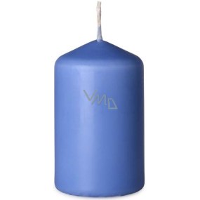 Bolsius blue candle cylinder 50 x 80 mm