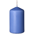 Bolsius blue candle cylinder 50 x 80 mm