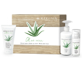 Regina Aloe Vera day cream 50 ml + micellar water 250 ml + hand cream 75 ml, cosmetic set