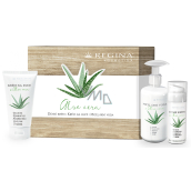 Regina Aloe Vera day cream 50 ml + micellar water 250 ml + hand cream 75 ml, cosmetic set