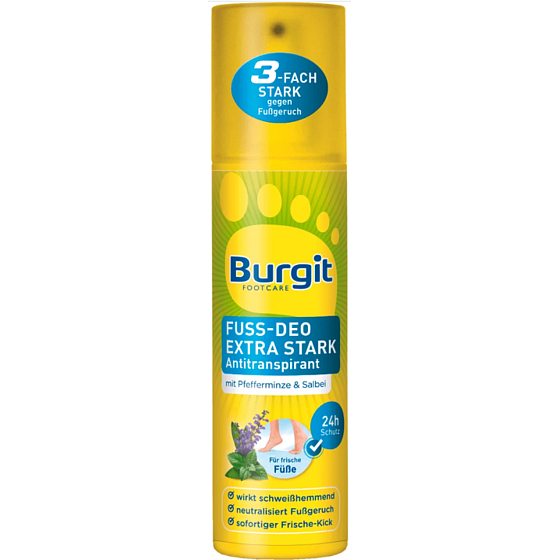 Burgit Footcare Extra Strong foot spray 175 ml