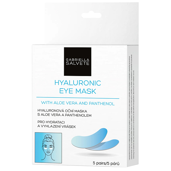 Gabriella Salvete Eye Pads brightening and hydrating eye mask with hyaluron 5 pieces