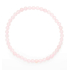 Rosie's bracelet elastic natural stone, ball 4 mm / 19 cm, love stone
