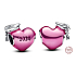 Charm Sterling Silver 925 Graduation Pink Graduation Heart 2024, Graduation Bracelet Bead