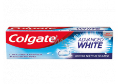 Colgate Advanced White toothpaste with a whitening effect of 75 ml