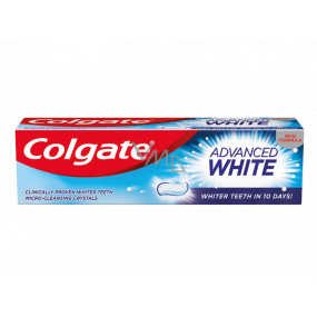 Colgate Advanced White toothpaste with a whitening effect of 75 ml
