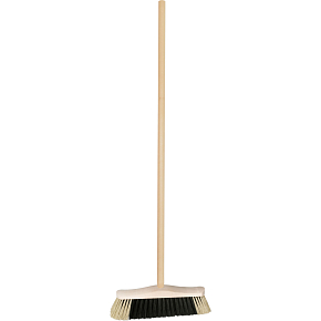 Spokar 5111/611 broom with handle, uncut synthetic PET fibers, 120 cm