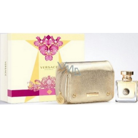 Versace pour Femme perfumed water for women 50 ml + elegant bag, gift set