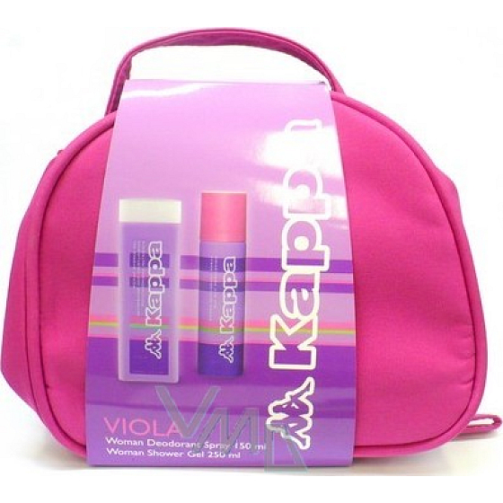 Kappa Viola Women 150 ml deodorant spray + 250 ml shower gel, cosmetic set