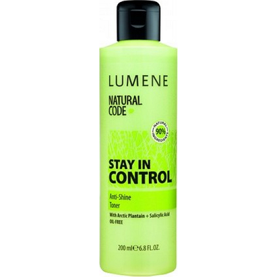 Lumene Natural Code Stay In Control Anti-Shine Toner 200 ml