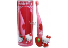 Hello Kitty Sonic elektrický zubní kartáček + 3D figurka pro děti 1 kus