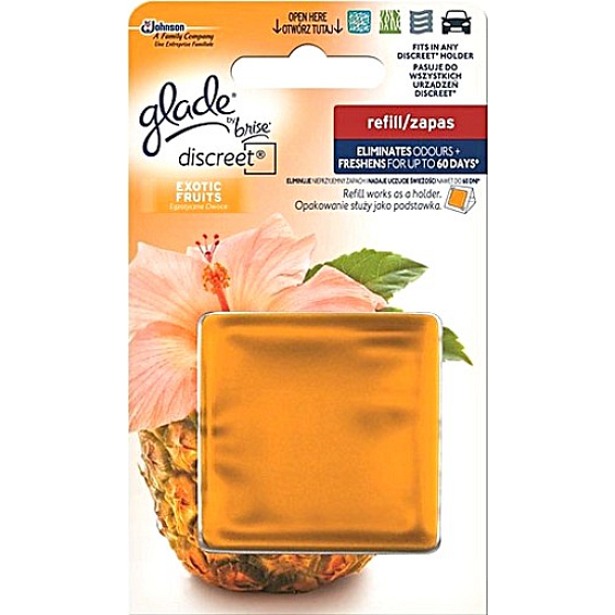 Glade Exotic Fruits Discreet air freshener refill 8 g