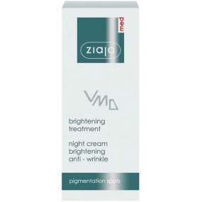 Ziaja Med Whitening Care night anti-wrinkle cream for skin with hyperpigmentation 50 ml