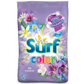 Surf Color Iris & Spring Rose powder for washing colored laundry 20 doses of 1.4 kg