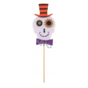 Felt skull recess 9 cm + skewers