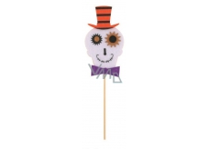 Felt skull recess 9 cm + skewers