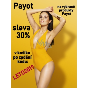 DÁREK Sleva 30% na vybrané produkty značky Payot, V košíku zadej kód LETO2019