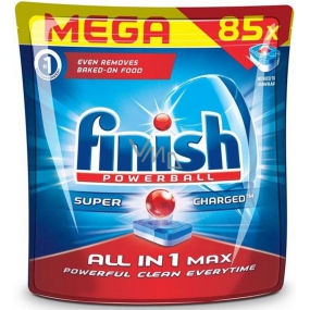 Finish All in 1 Max Regular dishwasher tablets 85 pieces